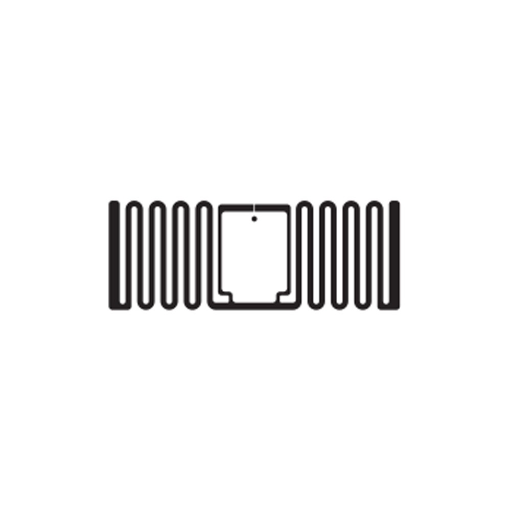 Tkana etykieta RFID UHF OS4015-U8 do odzieży – chip NXP UCODE (40x15 mm)