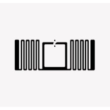 Ekologiczna etykieta papierowa ECO RFID OS1642-H10 – biżuteria, farmacja, retail (42x16 mm, Alien H10)