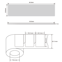 Etykieta RFID XERAFY METAL SKIN DELTA R6P